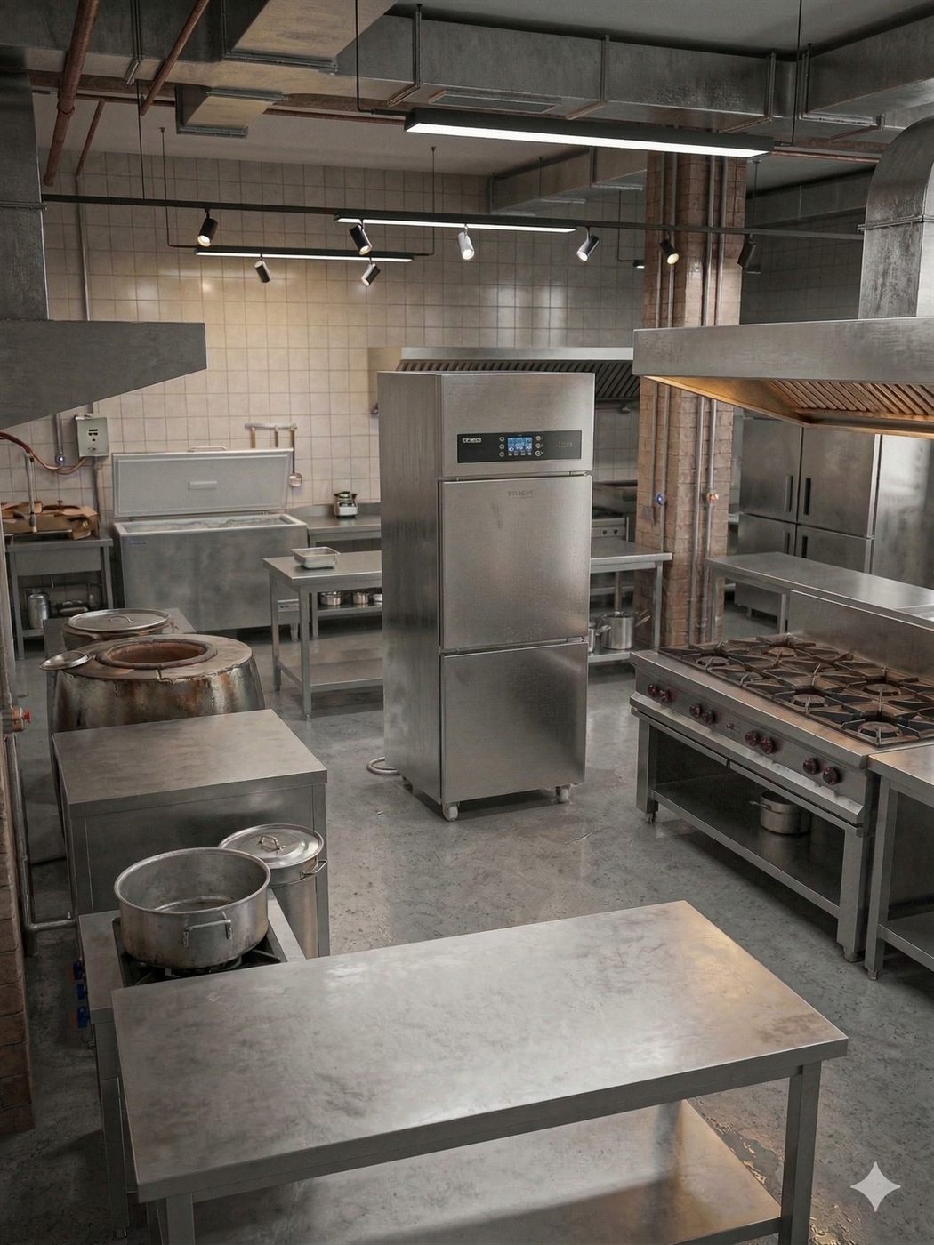 2-door freezer by Bangalore Kitchen Equipments