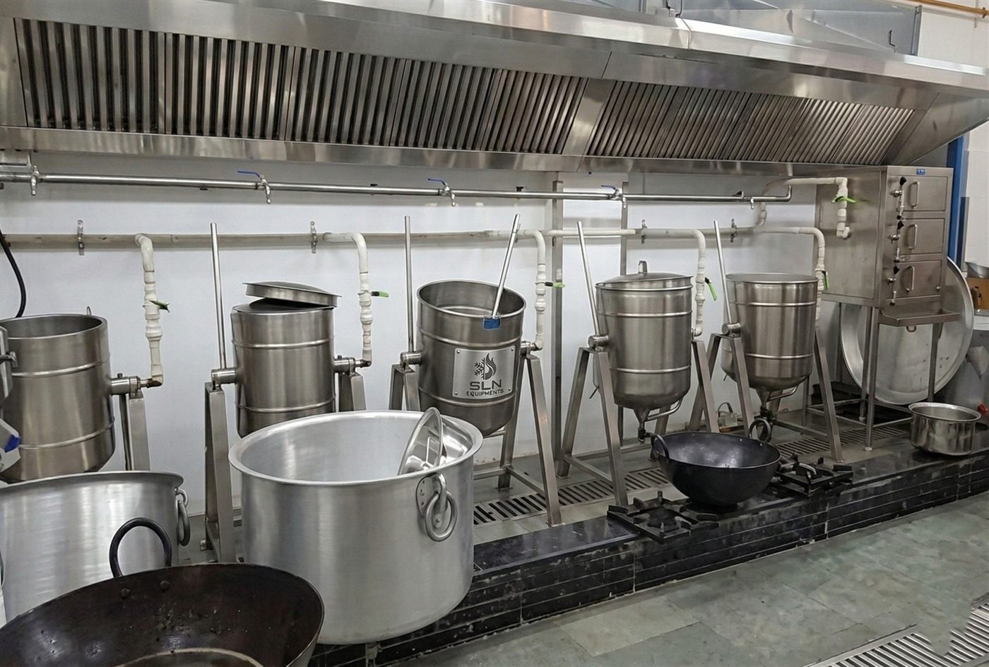 Commercial rice vessel by Bangalore Kitchen Equipments
