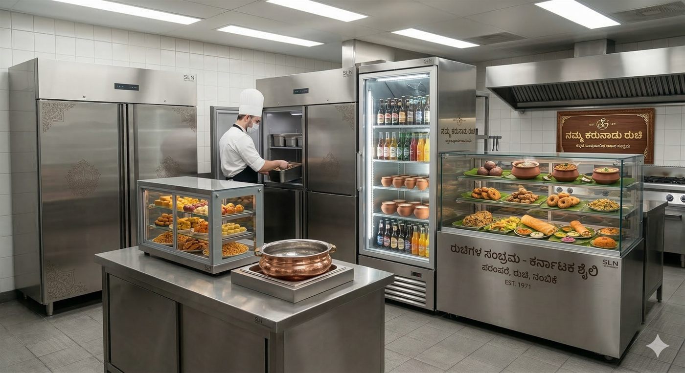 Cooling equipment by Bangalore Kitchen Equipments