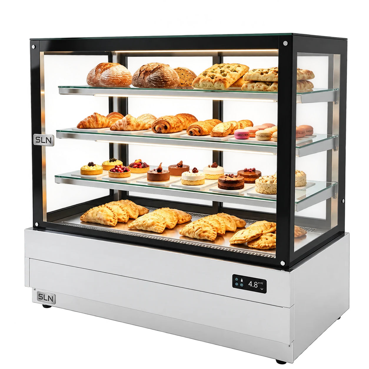 Display Counter Hot / Cold / Normal with the equipment isolated on a transparent background