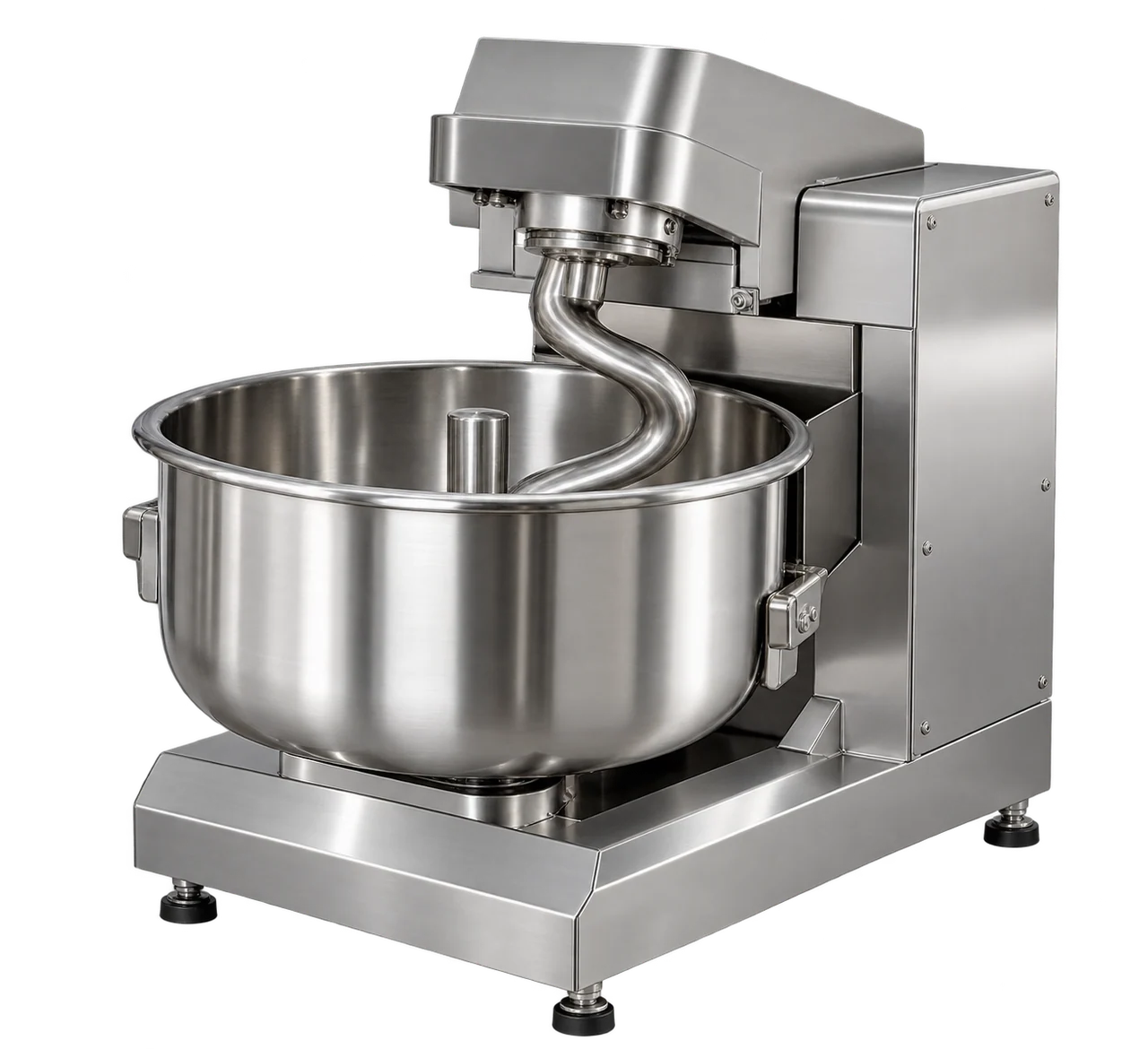 Illustration of Dough Atta Kneader with the equipment isolated on a transparent background