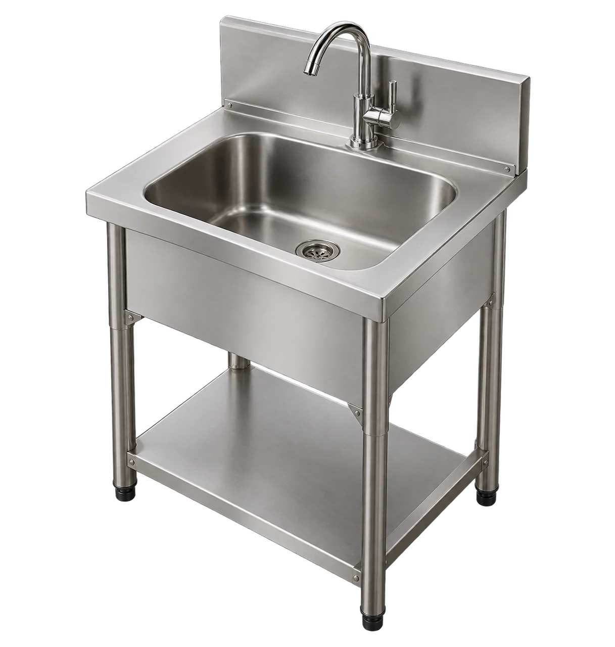 Illustration of Hand Wash Sink with Stand with the equipment isolated on a transparent background