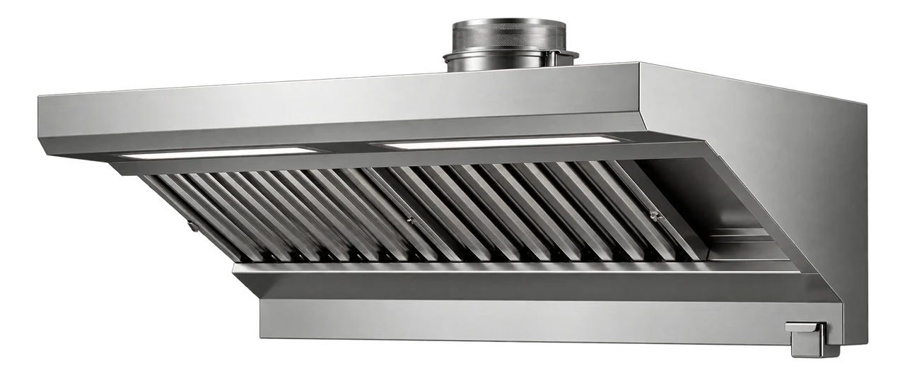 Hood with Filter with the equipment isolated on a transparent background