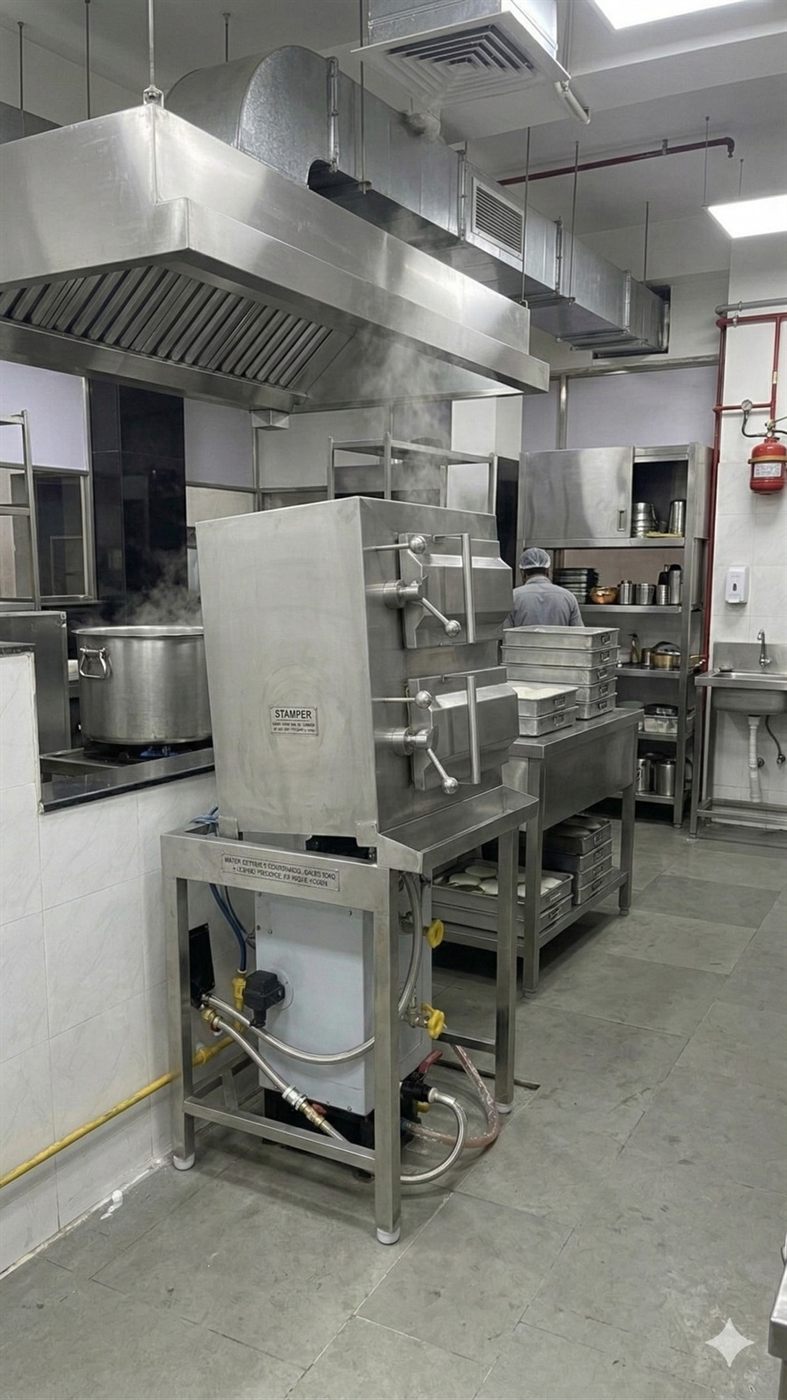 Idli steamer box by Bangalore Kitchen Equipments