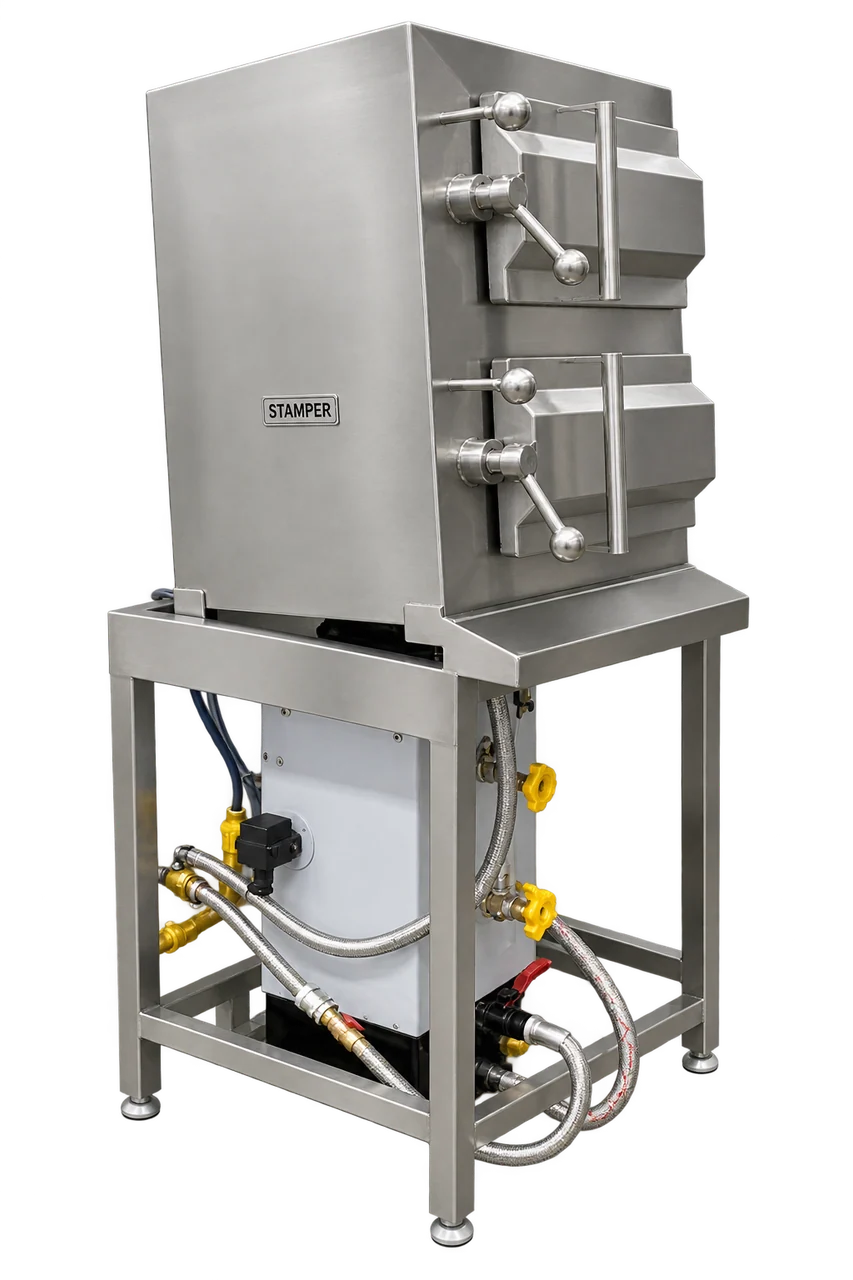 Idly Box - Gas / Electrical with the equipment isolated on a transparent background