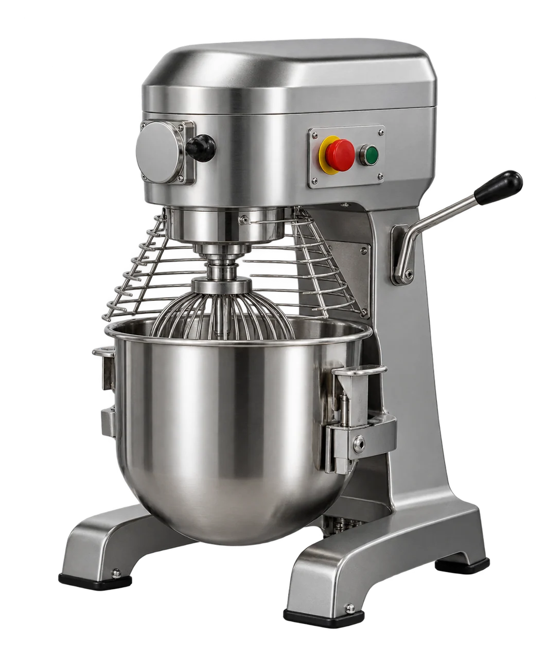 Illustration of Planetary Mixer with the equipment isolated on a transparent background