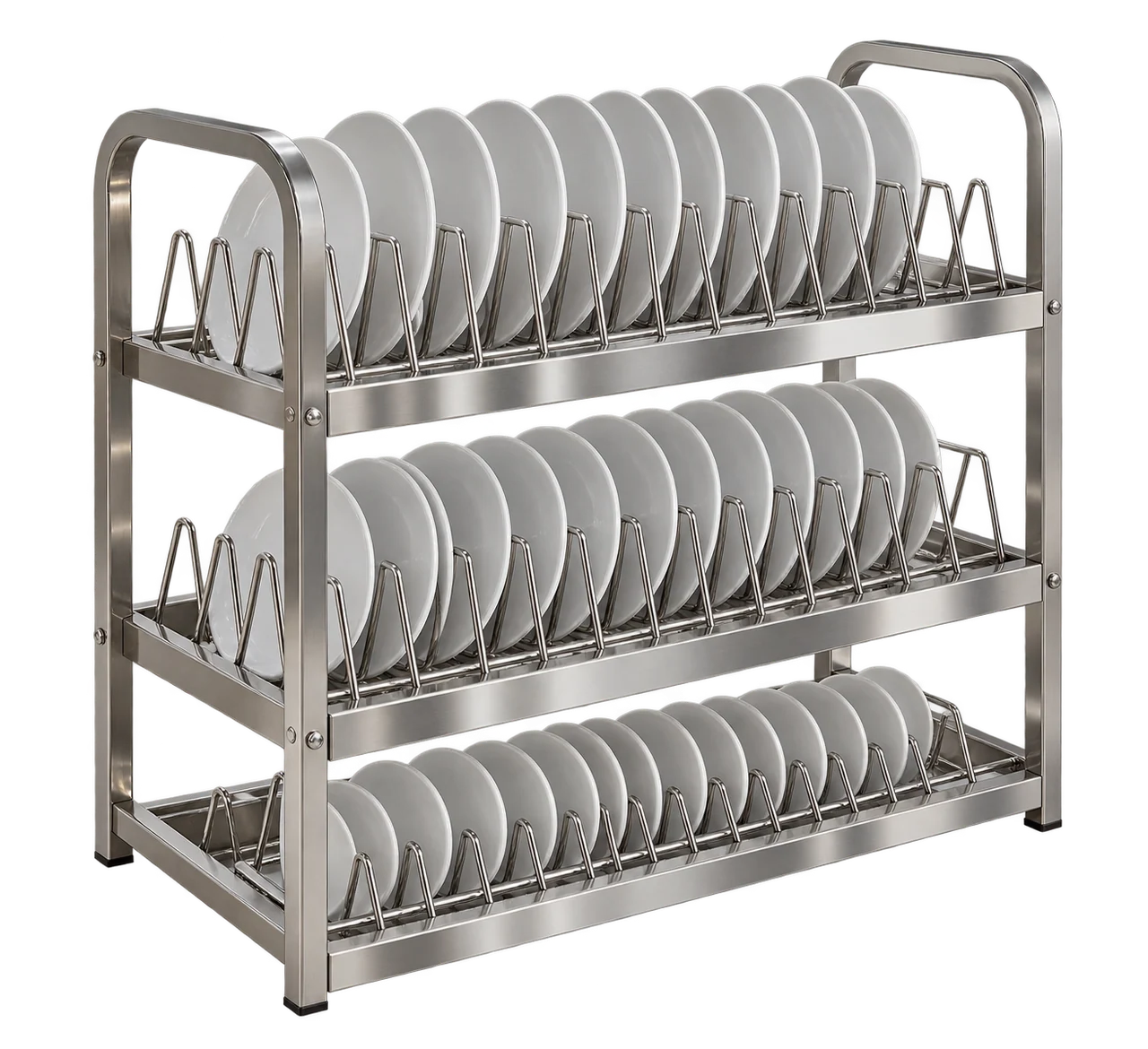 Illustration of Plate Rack with the equipment isolated on a transparent background