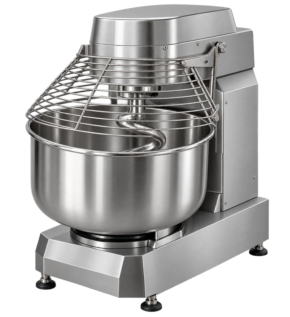 Illustration of Spiral Mixer with the equipment isolated on a transparent background