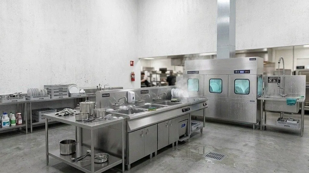 Washing equipment service