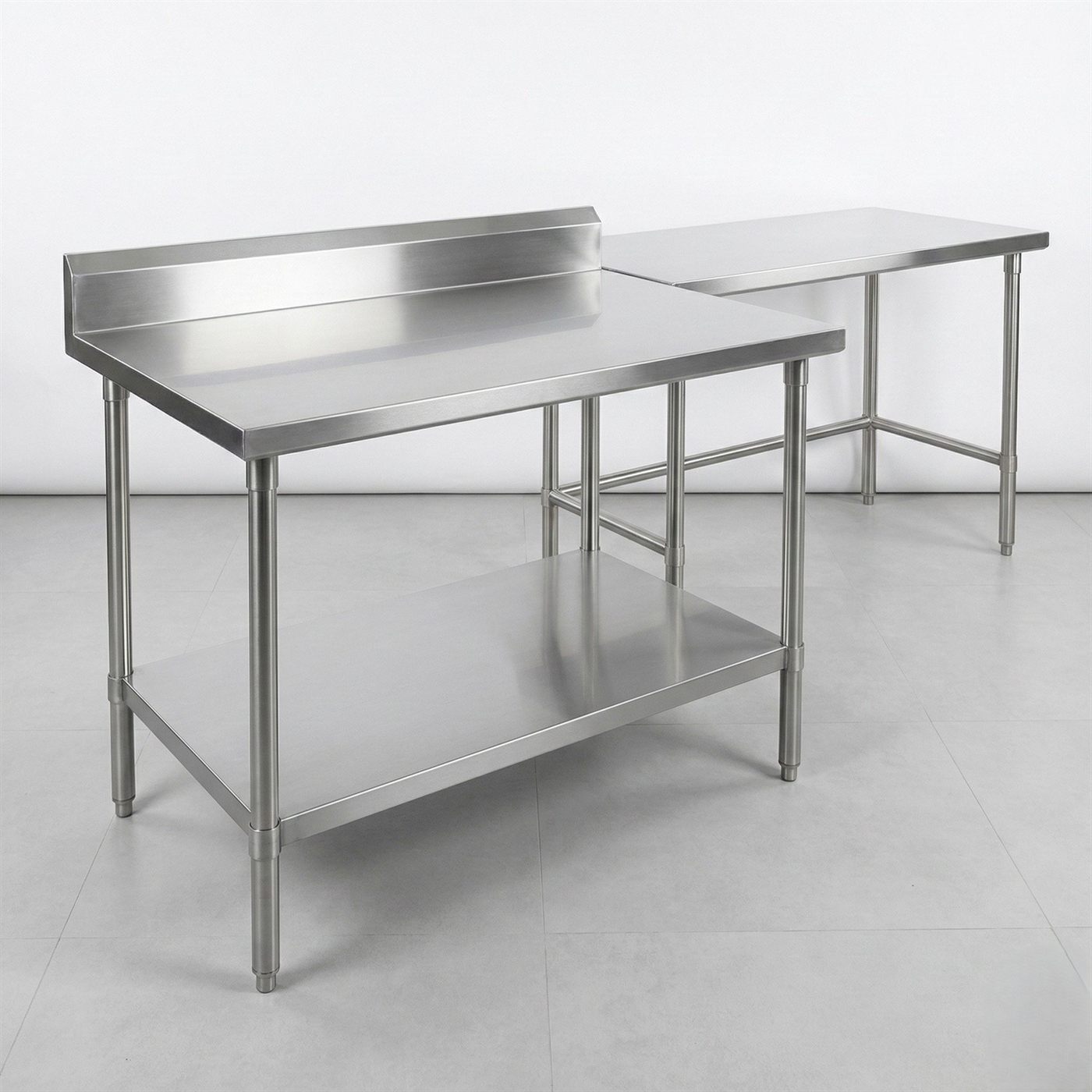 Work table with one undershelf by Bangalore Kitchen Equipments