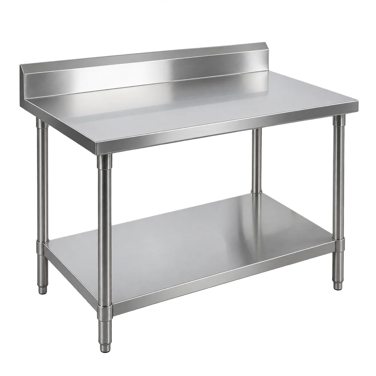 Work Table with 1 U/S with the equipment isolated on a transparent background